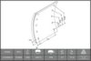 BPW 0309525170 Brake Lining Kit, drum brake